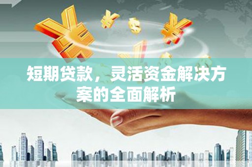 海东短期贷款，灵活资金解决方案的全面解析