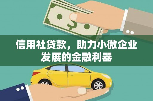 金峰信用社贷款，助力小微企业发展的金融利器