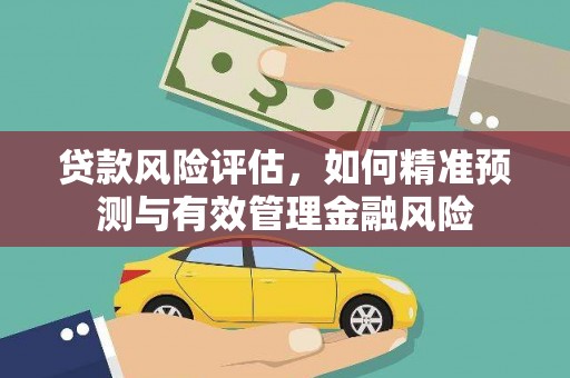 巧家贷款风险评估，如何精准预测与有效管理金融风险