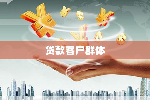 海东贷款客户群体