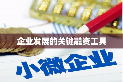江东企业发展的关键融资工具