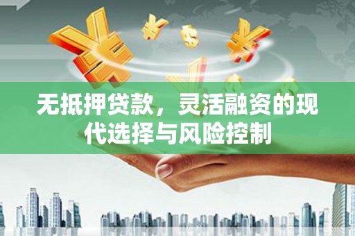 丰宁无抵押贷款，灵活融资的现代选择与风险控制