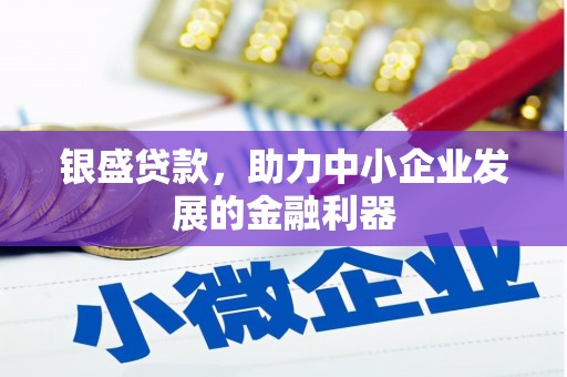 大余银盛贷款，助力中小企业发展的金融利器