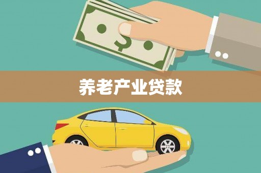 沙鹿养老产业贷款