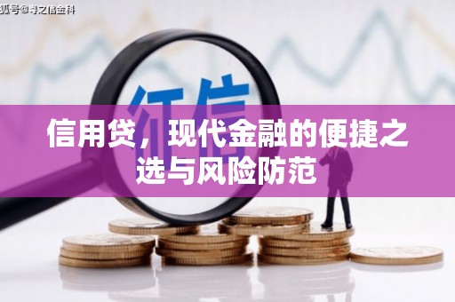东势信用贷，现代金融的便捷之选与风险防范