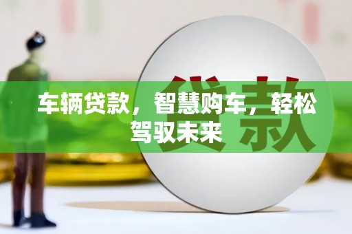 泸州车辆贷款，智慧购车，轻松驾驭未来