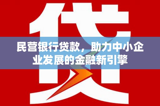 沅江民营银行贷款，助力中小企业发展的金融新引擎