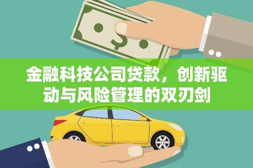 滦县金融科技公司贷款，创新驱动与风险管理的双刃剑